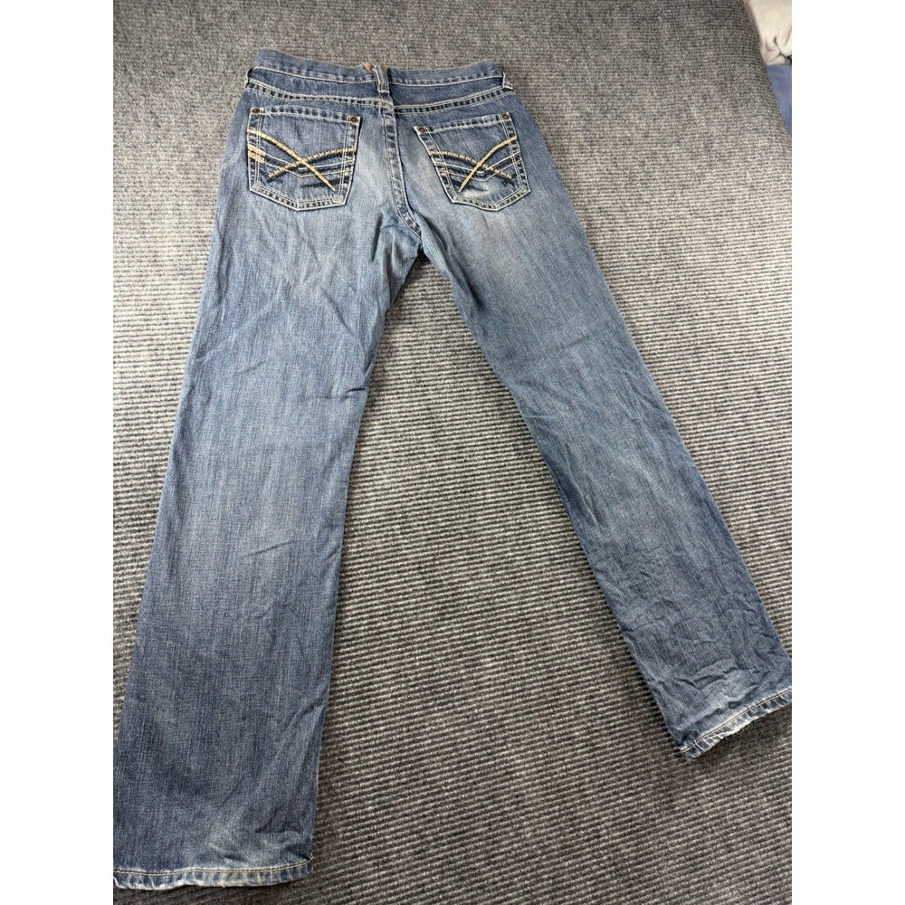 Ariat Low Rise Bootcut Jeans Womens 30x34 Medium Wash Western Denim 100% Cotton - Picture 5 of 8